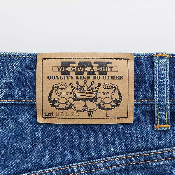 FAT BLUDOZERデニムパンツ FAT（エフエイティー）BLUDOZERWORN の通販ショップ - birnest