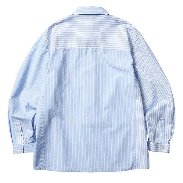 Liberaiders リベレイダース PATCHWORK STRIPE SHIRT | ARTIF