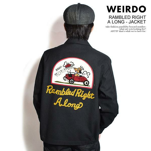 WEIRDO ウィアード RAMBLED RIGHT A LONG - JACKET