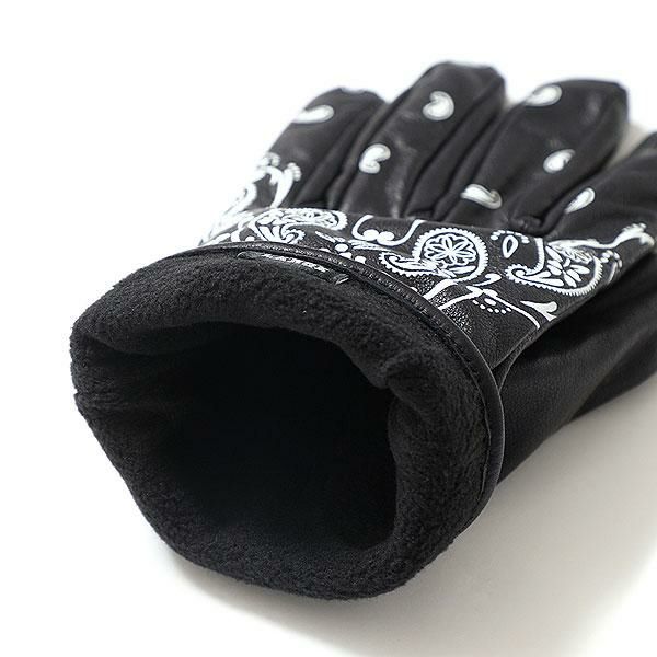 CHALLENGER チャレンジャー BANDANA LEATHER GLOVE