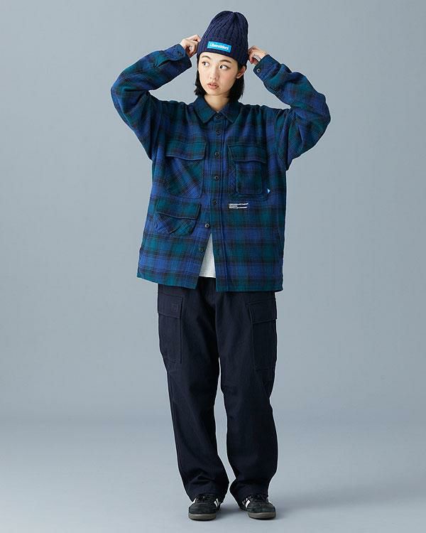 Liberaiders リベレイダース MULTI POCKETS PLAID SHIRT | ARTIF