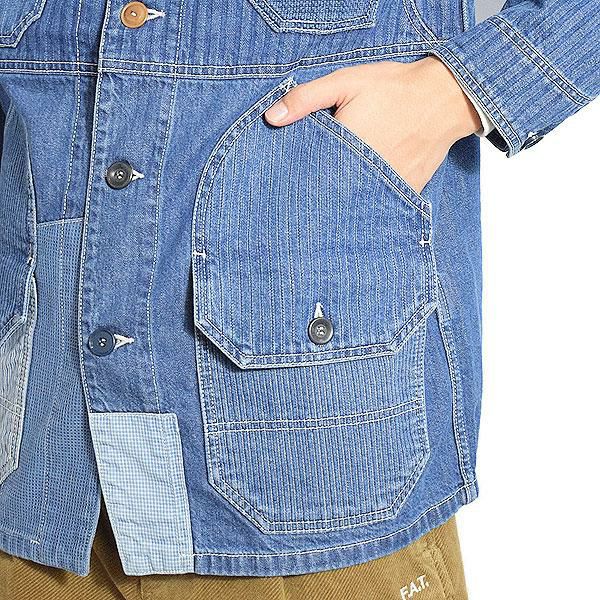FDMTL ファンダメンタル COVERALL JACKET 3YR WASH
