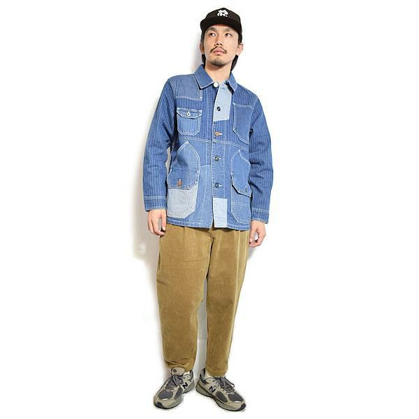 FDMTL - ファンダメンタル デニムカバーオール COVERALL JACKET