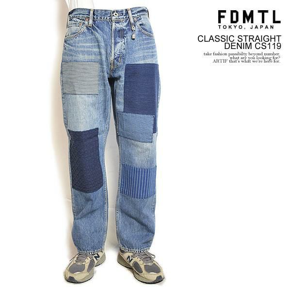 FDMTL ファンダメンタル CLASSIC STRAIGHT DENIM CS119