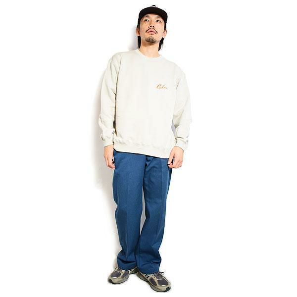 CALEE キャリー SYNDICATE RETRO GIRL CREW NECK SW -NATURALLY