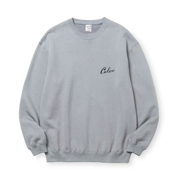 CALEE キャリー SYNDICATE RETRO GIRL CREW NECK SW -NATURALLY