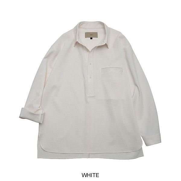 □専用品 OVERCOAT Wool Shirt Off White 0 QUOLT クオルト PULLOVER SHIRTS
