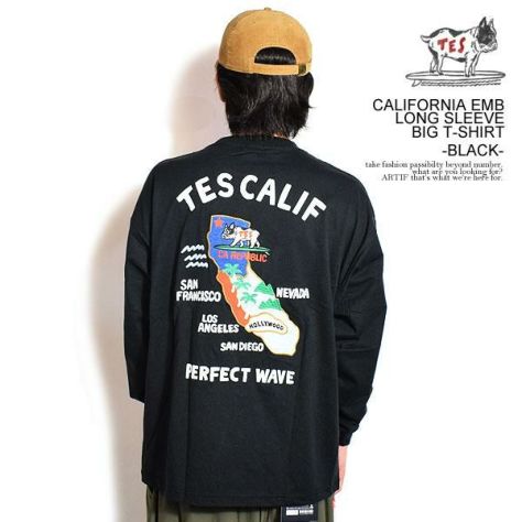 The Endless Summer エンドレスサマー TES CALIFORNIA EMB LONG SLEEVE