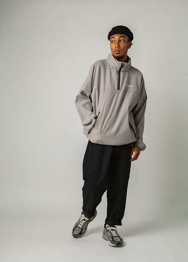 APPLEBUM アップルバム Hi-Tech Halfzip Anorak -GRAY-