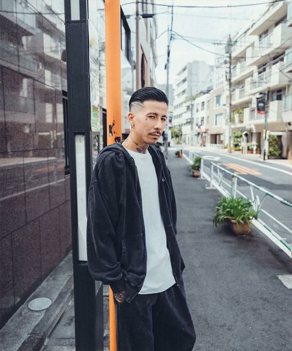 SUBCIETY サブサエティ PIGMENT ZIP PARKA -G.I SIGN-