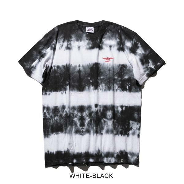 CLUCT クラクト HALF MOON[DYE S/S BORDER TEE]
