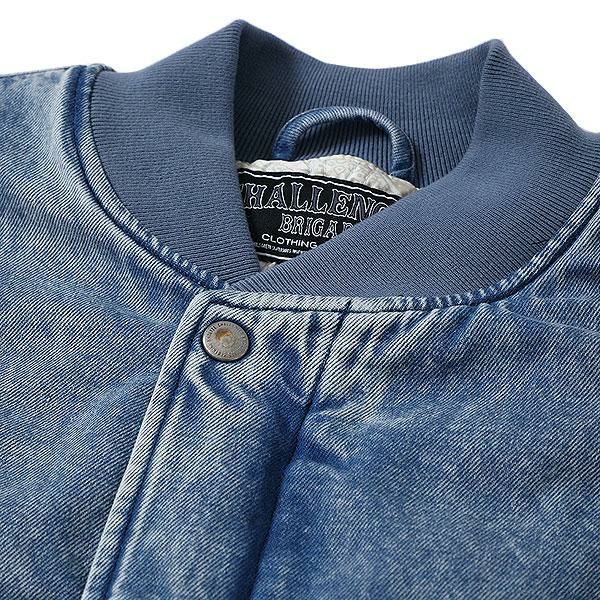 ジャケット・アウター CHALLENGER WASHED DERBY JACKET CHALLENGER [チャレンジャー] WASHED DERBY JACKET ウォッシュド