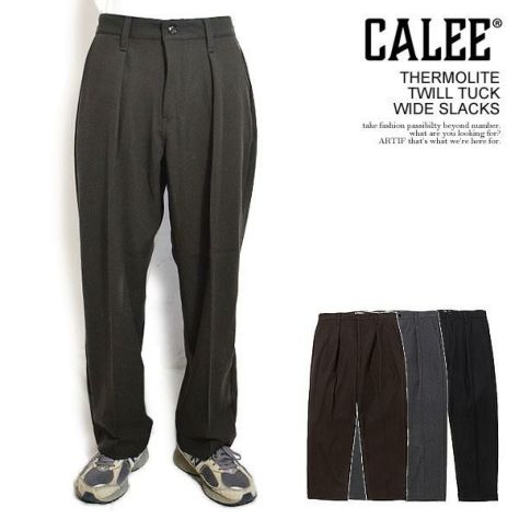 CALEE(キャリー) パンツ | ARTIF [ストリートブランド正規通販店]