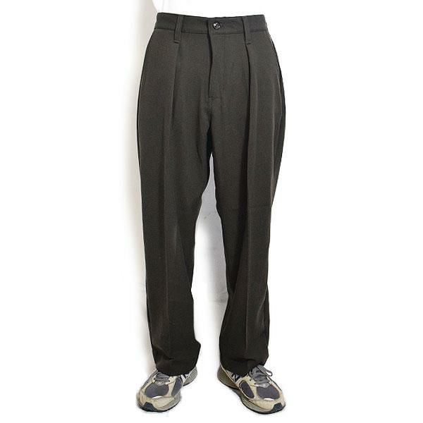 20％OFF SALEセール CALEE キャリー THERMOLITE TWILL TUCK WIDE SLACKS