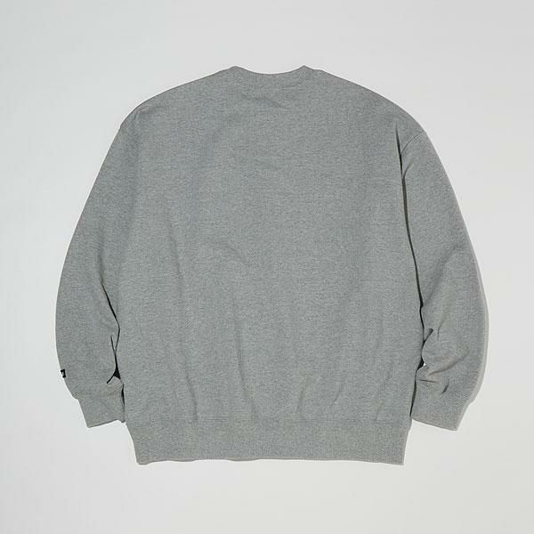 Radiall Straight Up スウェットシャツ　グレー RADIALL × The BONEZ × Dragon Ash / Straight Up CREW NECK