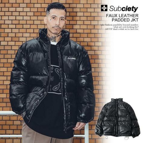 Subciety 牛革ペイントジャケット M サブサエティ