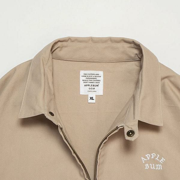 最終値下げ APPLEBUM CANVAS SWING TOP JACKET APPLEBUM アップルバム Canvas Swing Top Jacket -BEIGE-