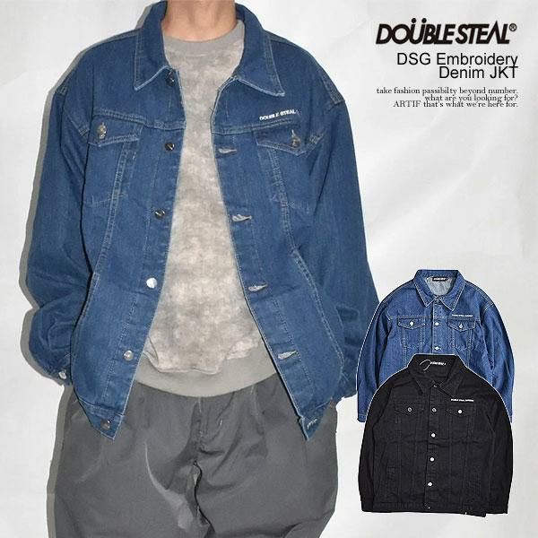 DOUBLE STEAL ダブルスティール DSG Embroidery Denim JKT | ARTIF [ストリートブランド正規通販店]