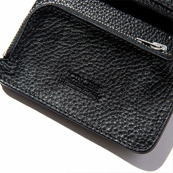 CALEE キャリー SILVER STAR CONCHO FLAP LEATHER HALF WALLET