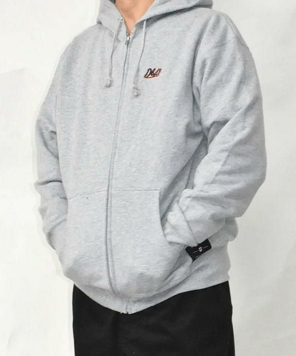 DOUBLE STEAL ダブルスティール DBSL Cursive Embroidery Zip