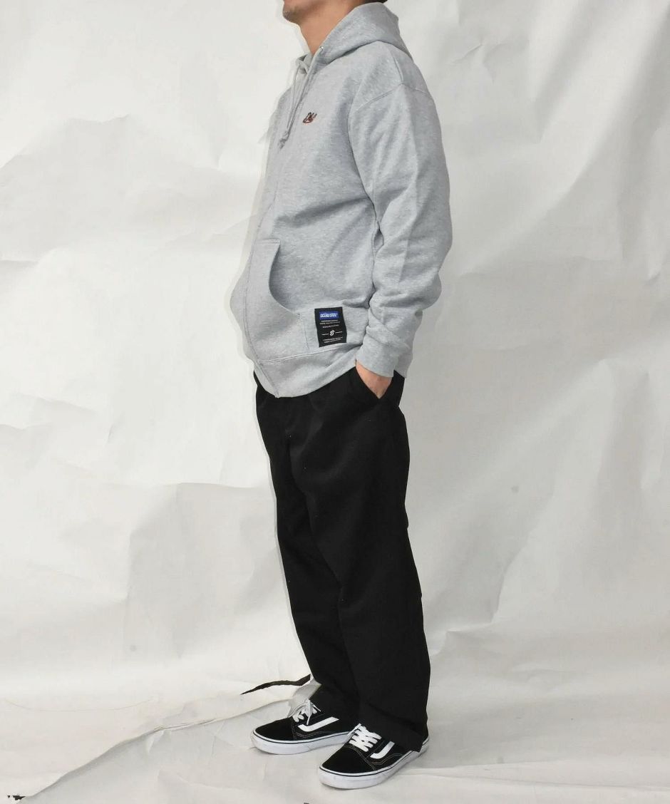 DOUBLE STEAL ダブルスティール DBSL Cursive Embroidery Zip