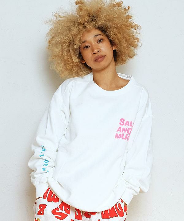 SALT&MUGS ソルトアンドマグス Tropical Crew Swt