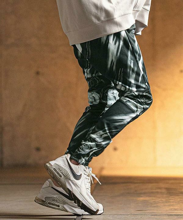 2025 春夏 1st 先行予約 2月中旬〜下旬入荷予定 GLIMCLAP Tight fit track pants-Ver. monochrome pattern switching- 2025 春夏 1st 先行予約 2月中旬～下旬入荷予定 GLIMCLAP グリム