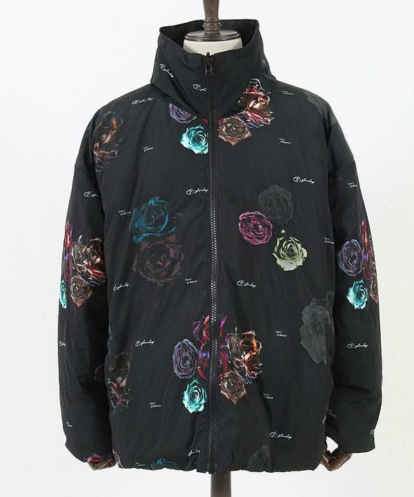 GLIMCLAP グリムクラップ 3M fake-down floral-patterned fabric