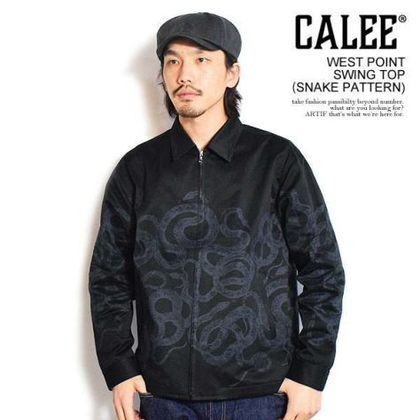 CALEE WEST POINT Swing TOP ブラックM