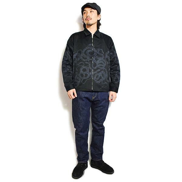 CALEE キャリー WEST POINT SWING TOP -SNAKE PATTERN-