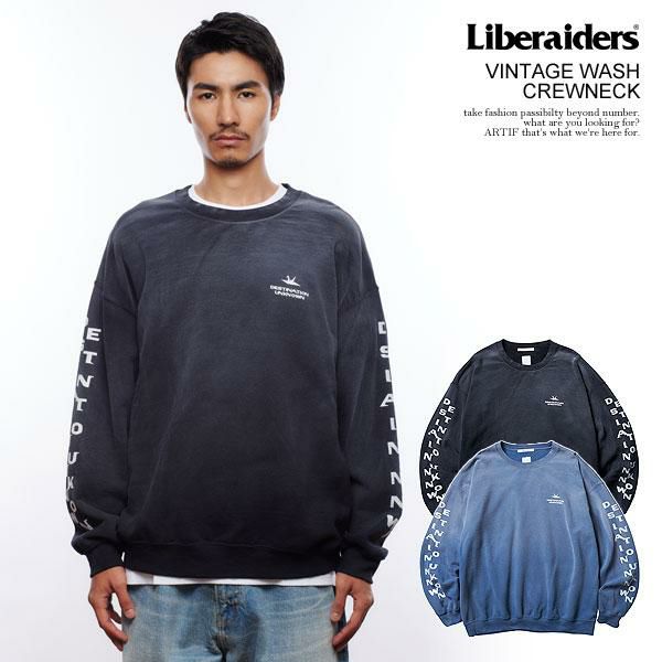 【 Liberaiders®︎】VINTAGE WASH CREWNECK 000000120072-01-xl.jpg?t=