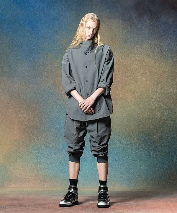 glamb グラム Deformed Stand Collar Shirt Set Up