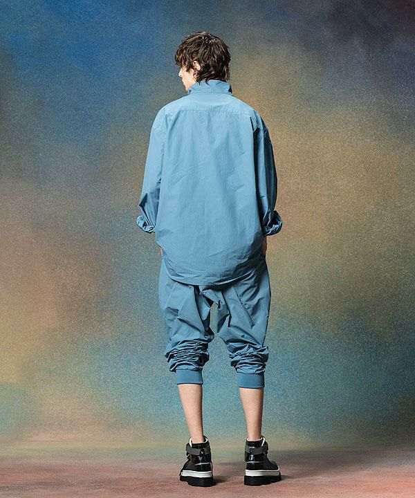 glamb グラム Deformed Stand Collar Shirt Set Up