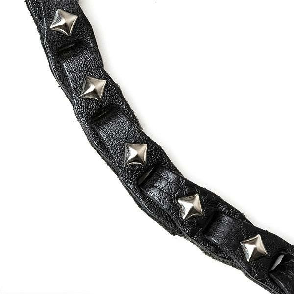 CALEE キャリー CHAIN LEATHER SHOULDER STRAP
