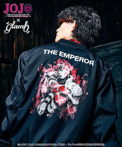 glamb×ジョジョの奇妙な冒険 黄金の風 先行予約 5月上旬～中旬