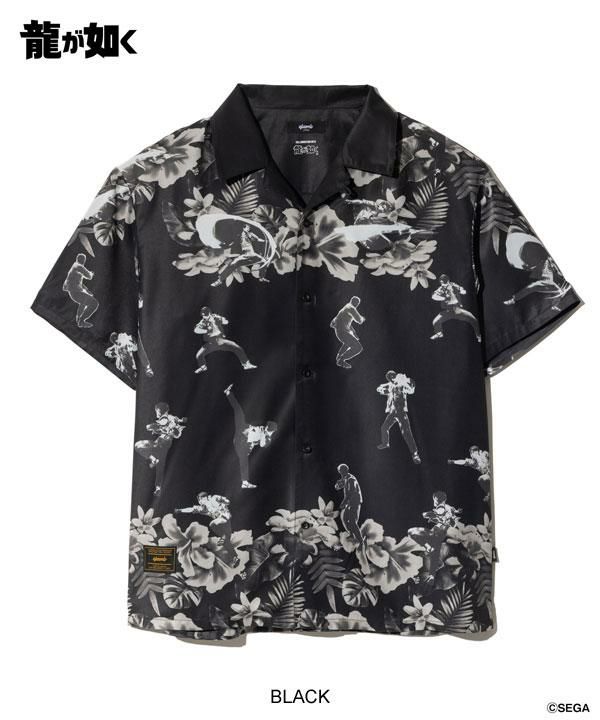 【限定】龍が如く　真島吾朗　glamb Tシャツ　黒　XL　【コラボ】 glamb×『龍が如く』真島吾朗 先行予約 5月上旬～中旬入荷予定
