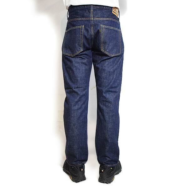 calee デニムパンツ CALEE - 11OZ CROPPED DENIM PANTS (OW INDIGO BLUE) | chord