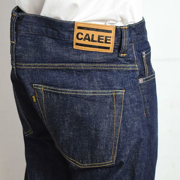 CALEE、パンツ CALEE/VINTAGE REPRODUCT DENIM PAINTER PANTS＜OW＞（INDIGO