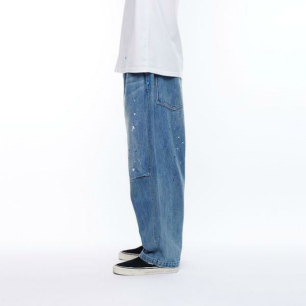 Liberaiders リベレイダース TRIBAL DENIM SARROUEL PANTS HW