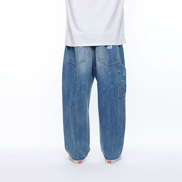 Liberaiders デニム LIBERAIDERS DENIM PAINTER SARROUEL PANTS INDIGO （リベ