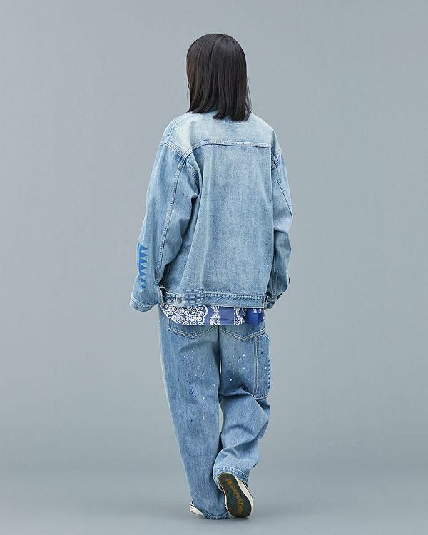 Liberaiders リベレイダース TRIBAL DENIM SARROUEL PANTS HW | ARTIF
