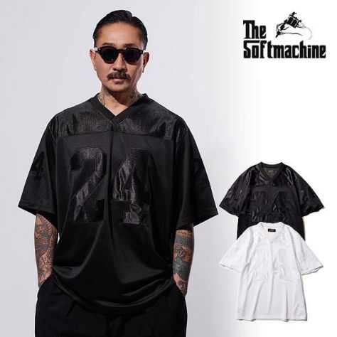 SOFTMACHINE ソフトマシーン TWENTY FOUR-FT-T(MESH FOOTBALL T-SHIRTS)
