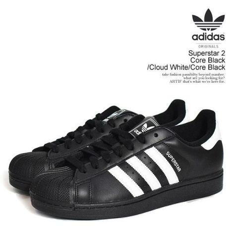 ⭐️アディダスオリジナルス ⭐️超超ドデカロゴ 「リバーシブル」⭐️ほぼ未使用 adidas Originals アディダス オリジナルス Superstar 2 Core