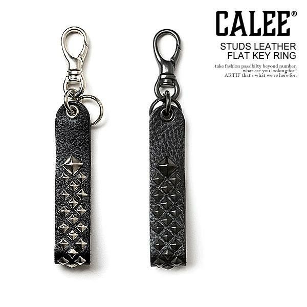 CALEEキャリー STUDS LEATHER ASSORT KEY RING CALEE】(キャリー) STUDS LEATHER ASSORT KEY RING Type I レザー