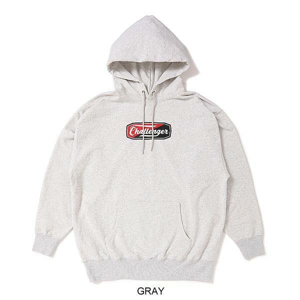 CHALLENGER/TWO TONE LOGO HOODIE（MINT）M CHALLENGER/TWO TONE LOGO HOODIE（MINT）［プルオーバーパーカー-25春