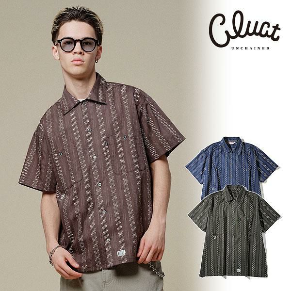CLUCT クラクト LIBERTY[S/S SHIRTS] メンズ シャツ 送料無料  atftps CLUCT クラクト LIBERTY[S/S SHIRTS]