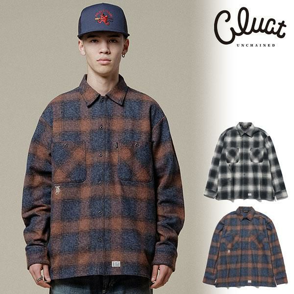 CLUCT クラクト ROWLAND[L/S SHIRTS]