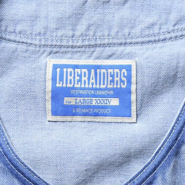 Liberaiders リベレイダース DENIM BASEBALL SHIRT | ARTIF
