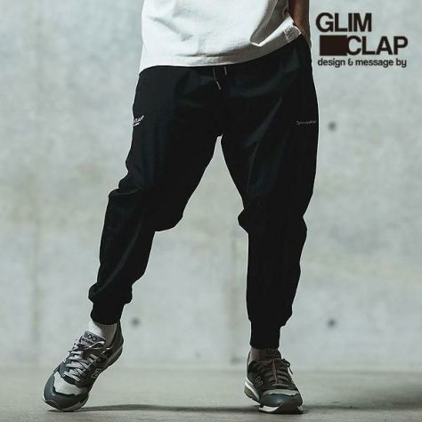 2025 春夏 2nd 先行予約 6月上旬〜下旬入荷予定 GLIMCLAP グリムクラップ Mini-ripstop nylon fabric jogger pants atfpts 2025 春夏 2nd 先行予約 6月上旬～下旬入荷予定 GLIMCLAP グリム