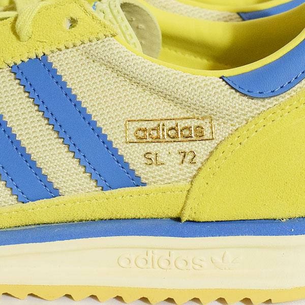 [ADIDAS] スニーカー SL 72 RS イエローブルー ☆adidas Originals☆SL 72 RS☆イエロー/ブルー☆ (adidas